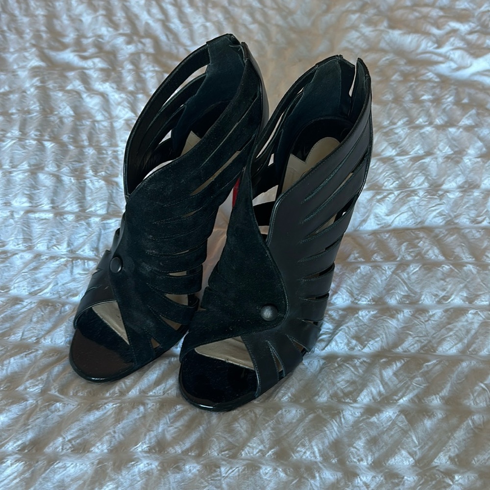 Christian Louboutin Black Ankle Booties